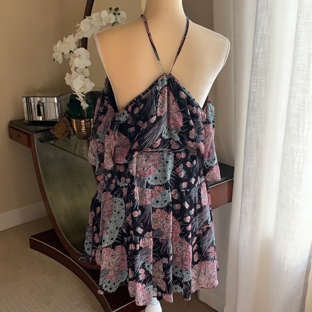 NWOT LoveShackFancy silk Amira dress, sz M - Picture 7 of 9